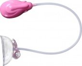 Помпа автоматическая для стимуляции клитора и малых половых губ, с вибратором - sex shop 