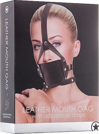  leather mouth black ouch! sh-ou148blk,  2,  leather mouth black ouch! sh-ou148blk