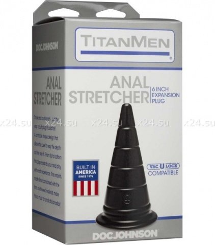    TitanMen - Anal Stretcher 6 Plug,  2,    TitanMen - Anal Stretcher 6 Plug