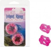 Island rings double stacker pink -     -   ..    .                 !</