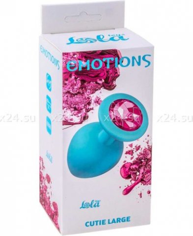   Emotions Cutie Large Turquoise pink crystal,  3,   Emotions Cutie Large Turquoise pink crystal