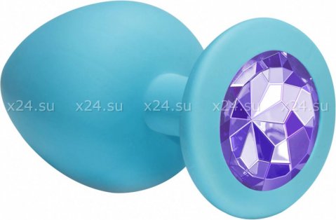   Emotions Cutie Large Turquoise light purple crystal,   Emotions Cutie Large Turquoise light purple crystal