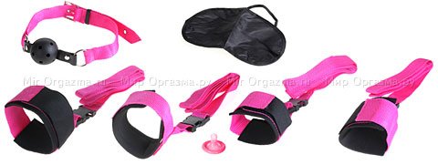 : , , ,  Pink Passion Bondage Kit, : , , ,  Pink Passion Bondage Kit